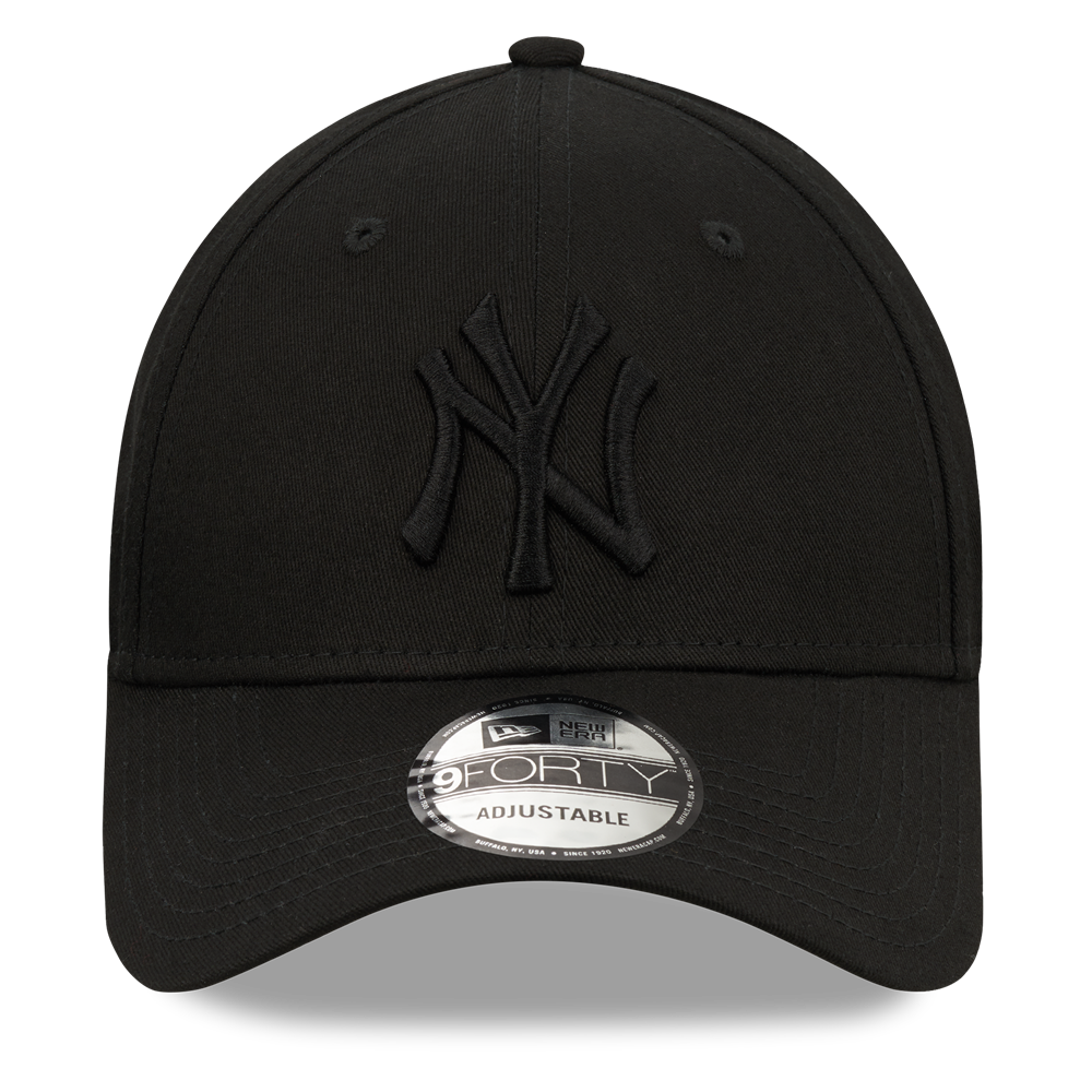 New York Yankees 9FORTY League Essential Snapback Black Cap – NewEra