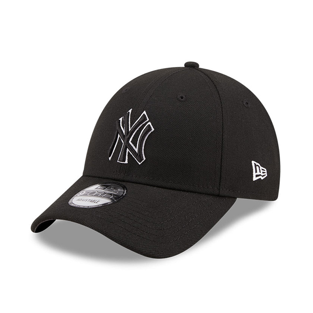 New York Yankees 9FORTY Pop Outline Black Cap – NewEra