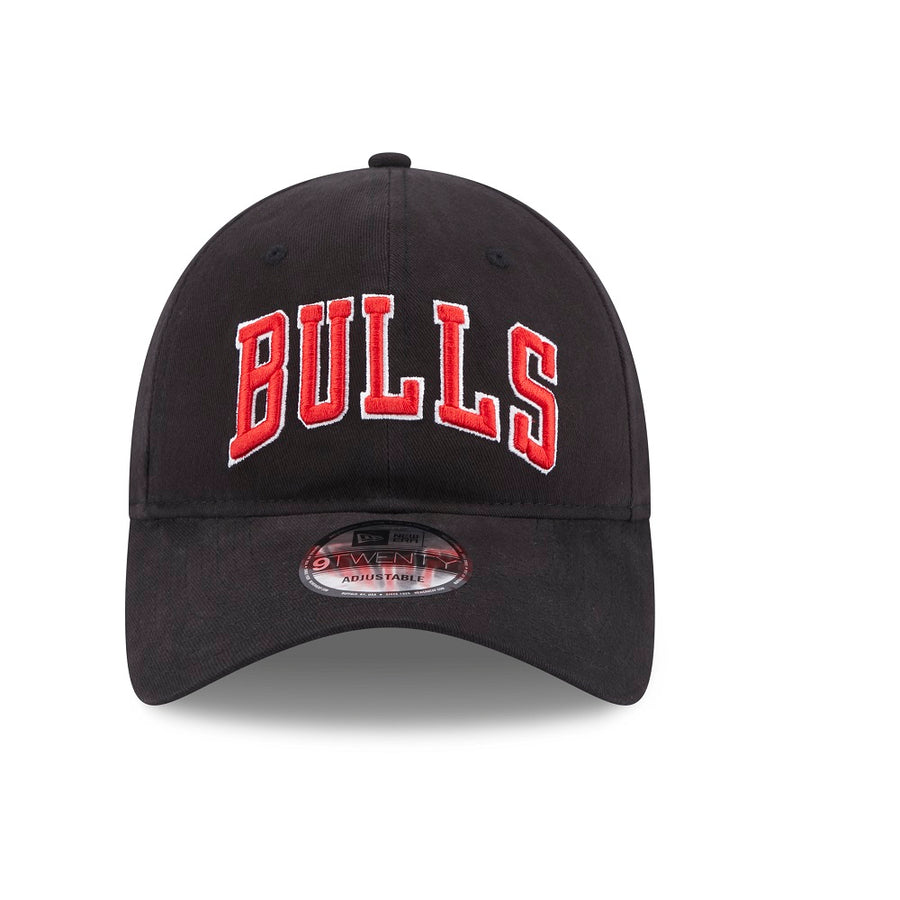Chicago Bulls 9TWENTY Team Script Black Cap