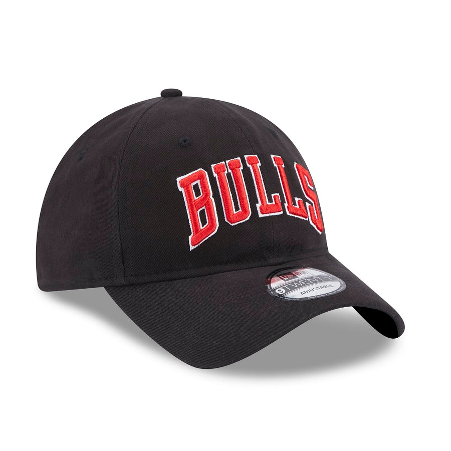 Chicago Bulls 9TWENTY Team Script Black Cap
