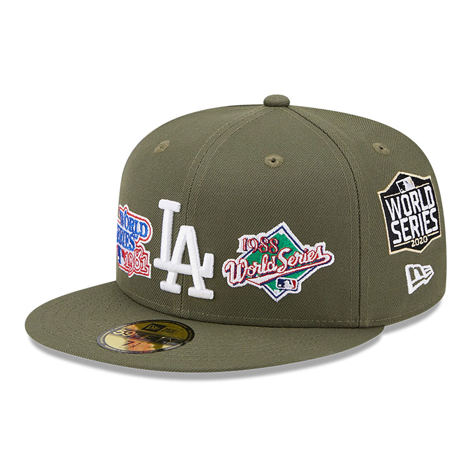 Los Angeles Dodgers 59FIFTY MLB World Series Olive Cap – NewEra