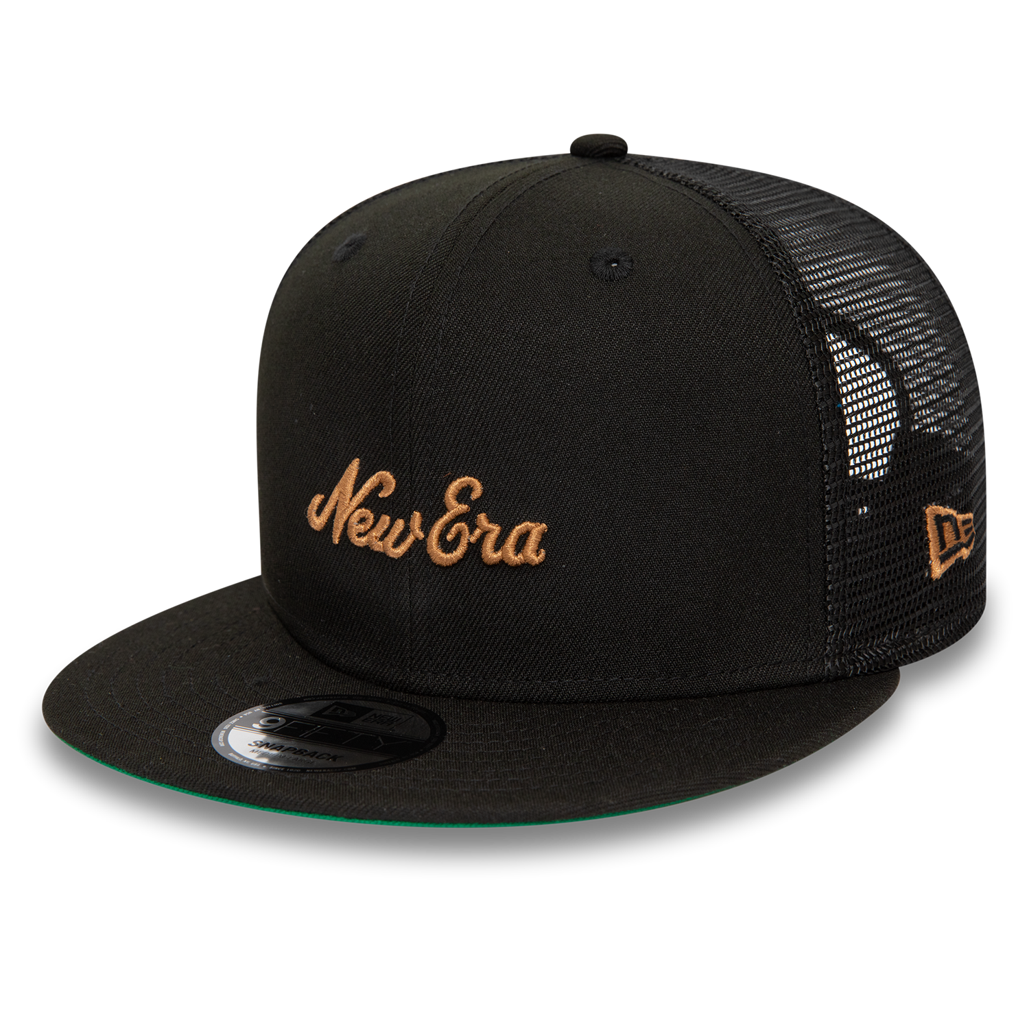 NEW ERA × Syna World 9Fifty Black Syna World x New Era 9Fifty Snapback Cap - Black / Rose Gold