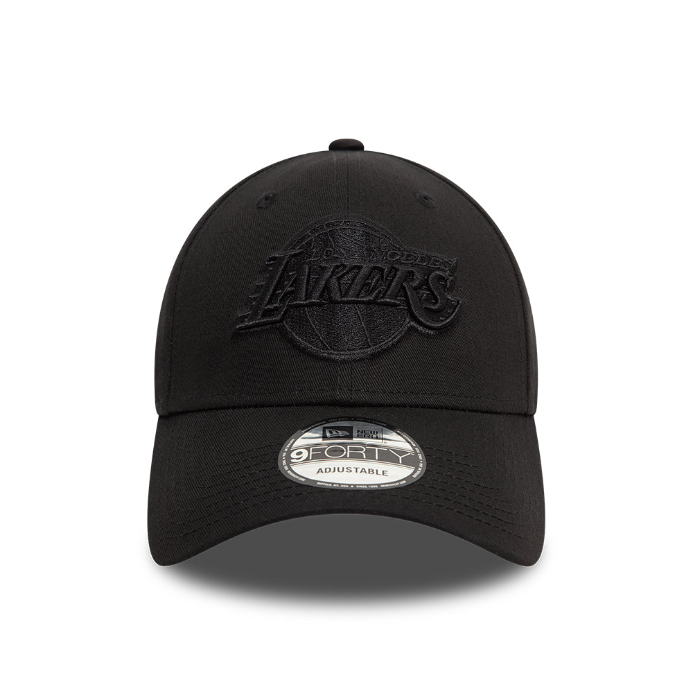 thumbnail image 2 of New Era Los Angeles Lakers 9Forty The League Black Adjustable Strap Hat – NBA Kobe Bryant 2 of 3