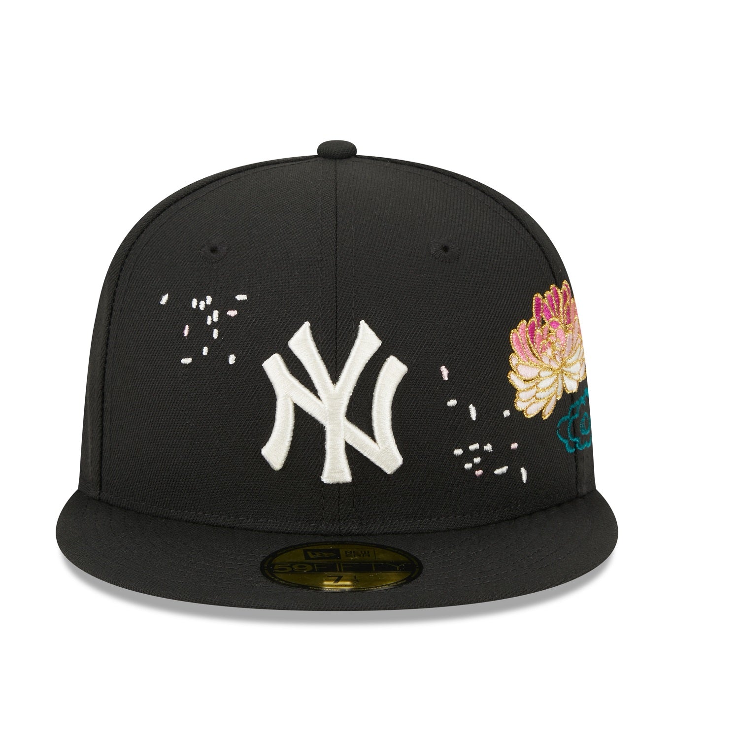 New York Yankees 59FIFTY Cherry Blossom Black Cap – NewEra