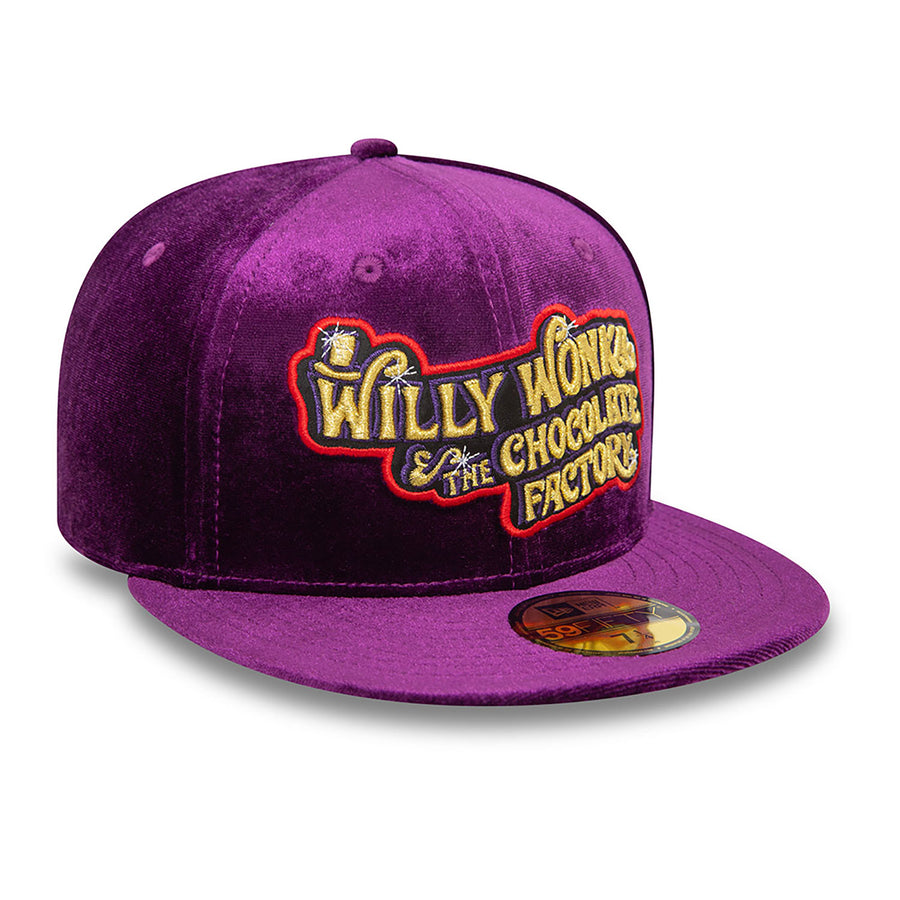 Willy Wonka And The Chocolate Factory 59FIFTY Velvet Purple Cap