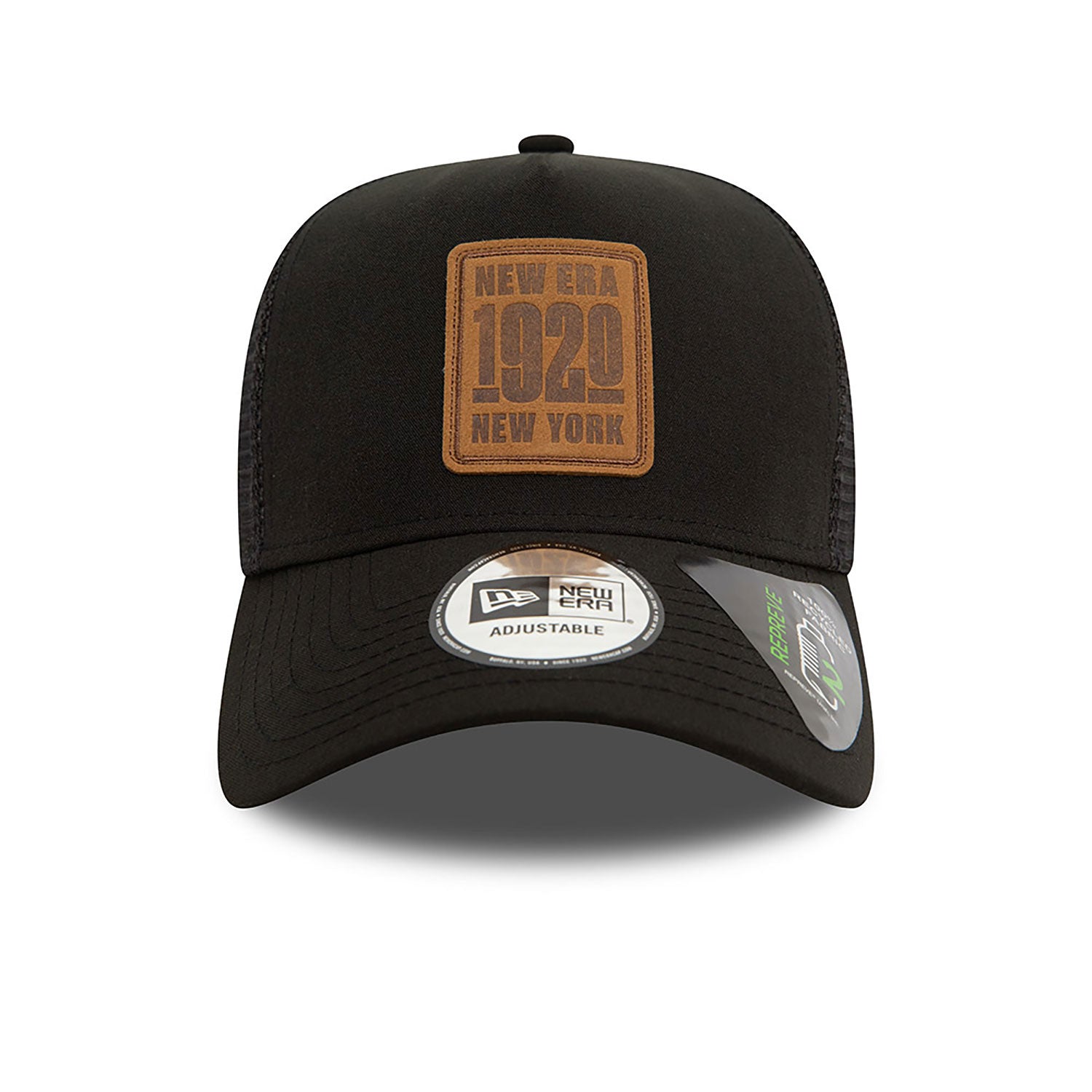 New Era Repreve A-Frame Trucker Black Cap – NewEra