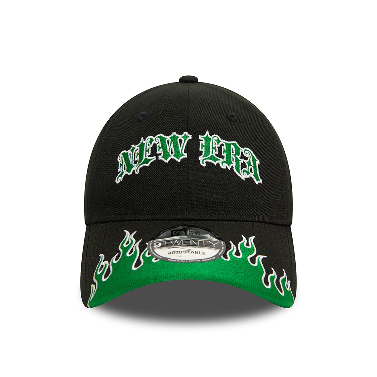 New Era 9TWENTY Race Flame Black/Green Cap – NewEra