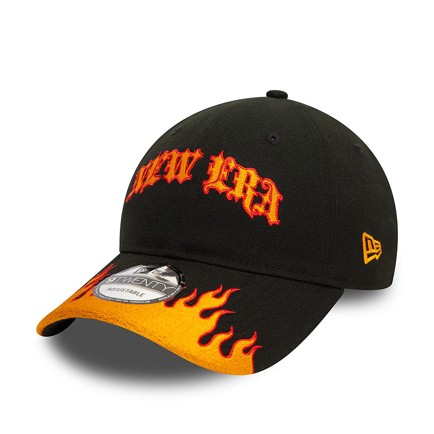 SSZ NEWERA CAP ニューエラ New Era 9TWENTY Race Flame Black/Orange Cap – NewEra