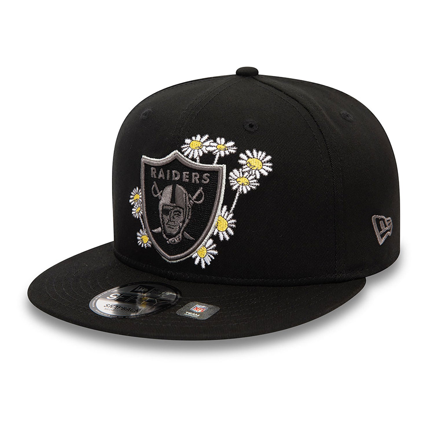 Las Vegas Raiders 9FIFTY Seasonal Flower Black Cap – NewEra