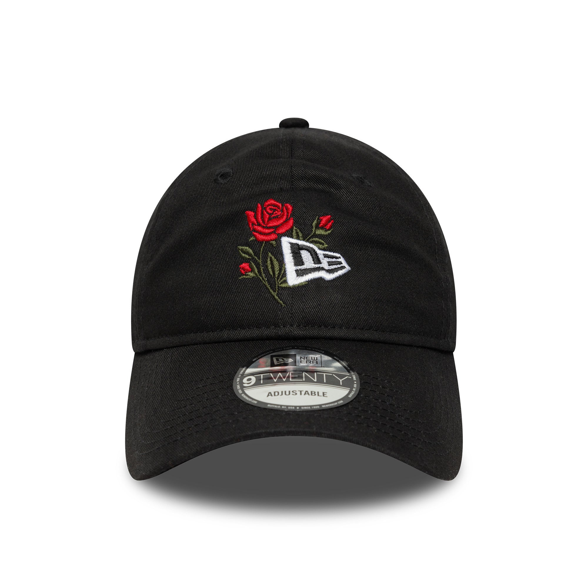 New Era 9TWENTY Rose Icon Black Cap – NewEra