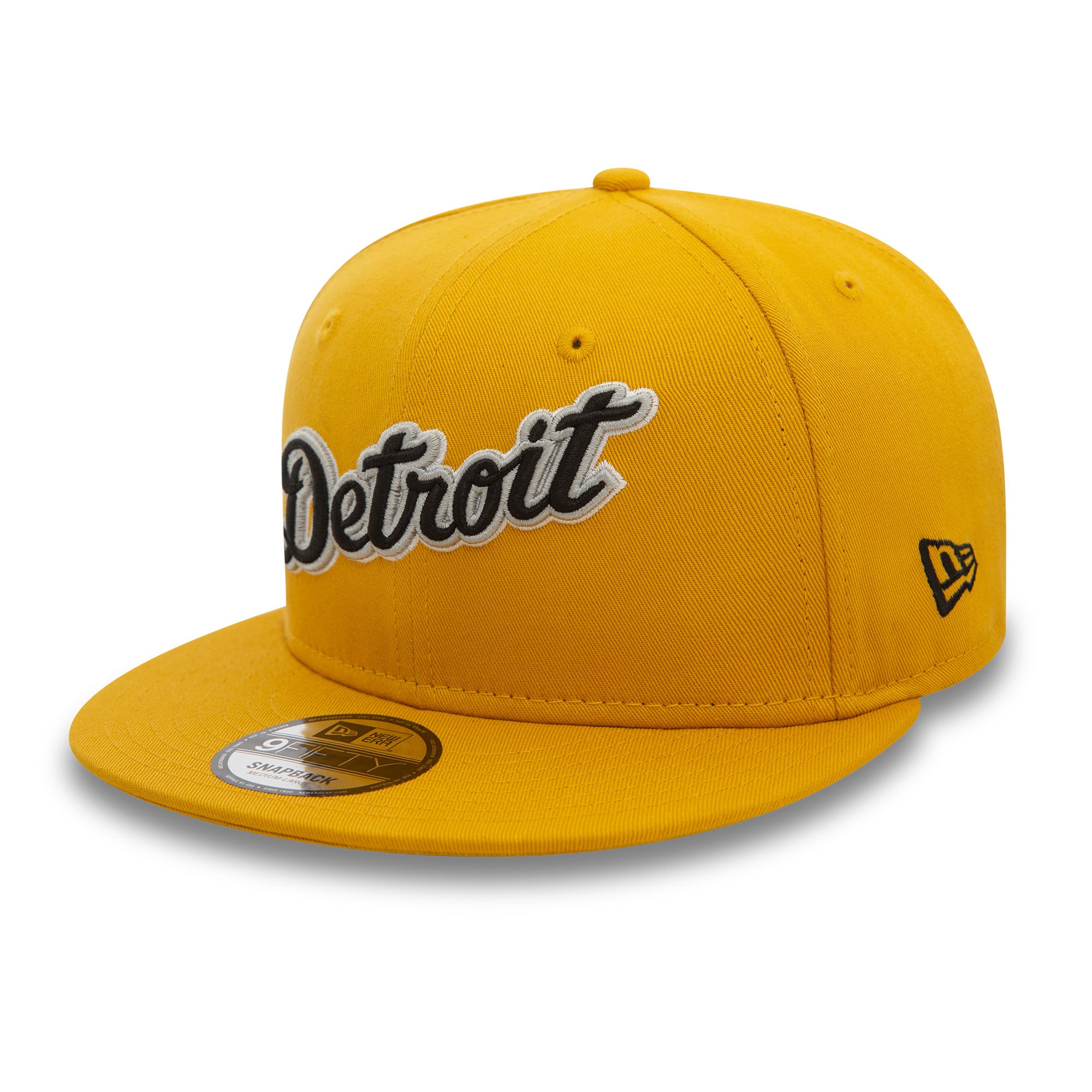 Detroit Tigers 9FIFTY Wordmark Patch Dark Yellow Cap – NewEra