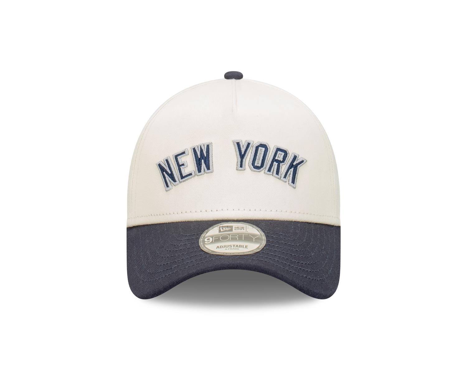 New York Yankees 9FORTY A-Frame Apac Exclusive Wordmark White/Navy