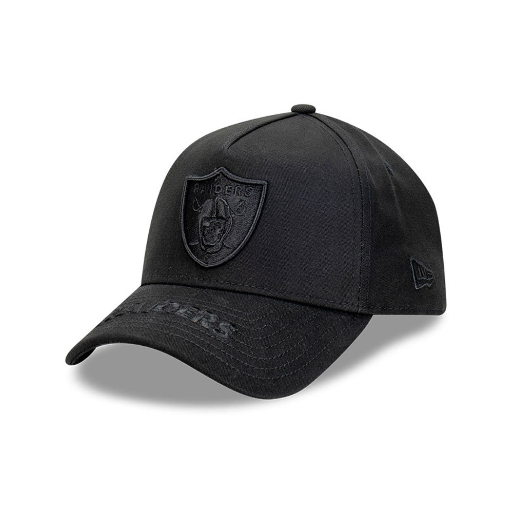 Las Vegas Raiders 9FORTY A-Frame Apac Exclusive Tonal Black Cap