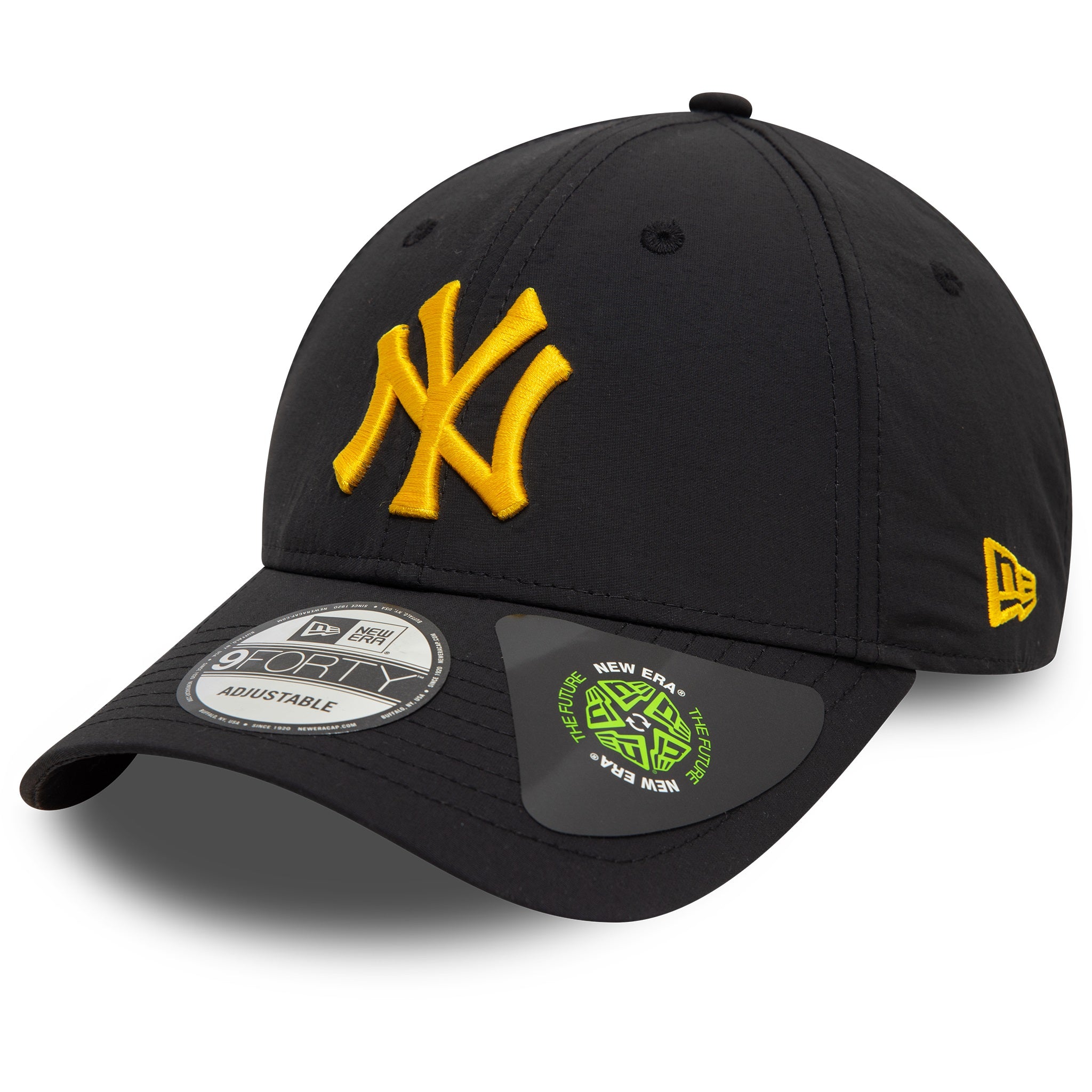 New Era Cap Black And Yellow New York Yankees 9FORTY Recycled