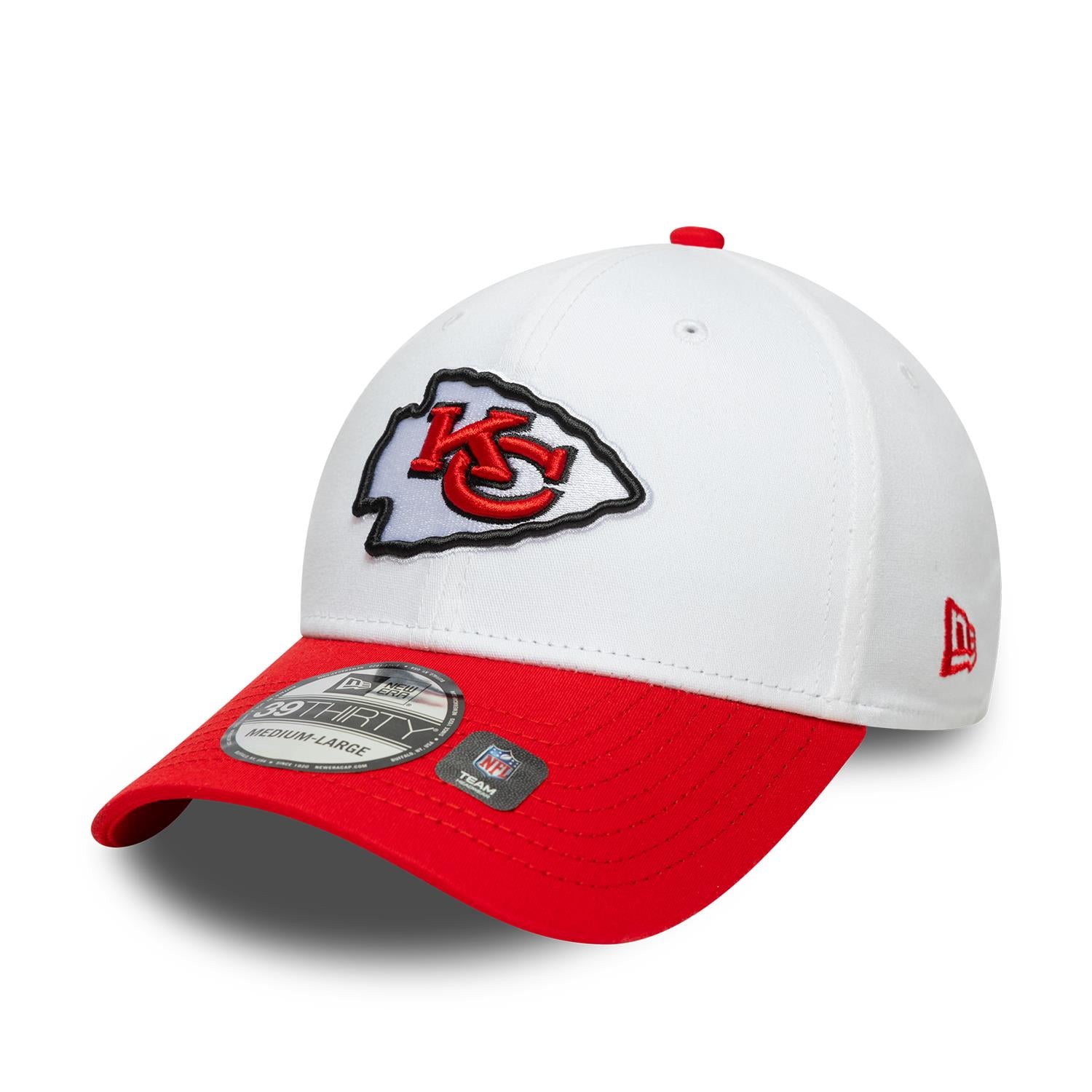 Kansas City Chiefs 39THIRTY NFL Team Logo White Cap – NewEra