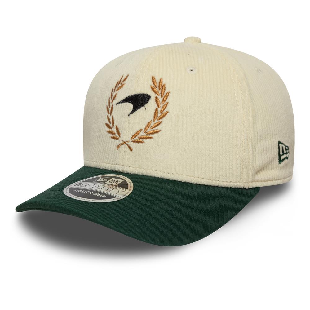 McLaren 9SEVENTY Cord Lifestyle Stretch Snap Stone/Green Cap – NewEra