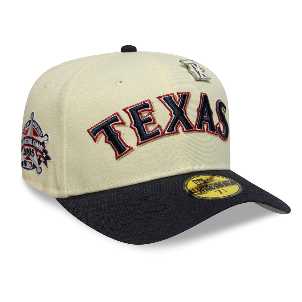 Texas Rangers 59FIFTY Pre Curved MLB All Star Game Pin Stone Cap NewEra texas-rangers-59fifty-pre-curved-mlb-all-star-game-pin-stone-cap-newera