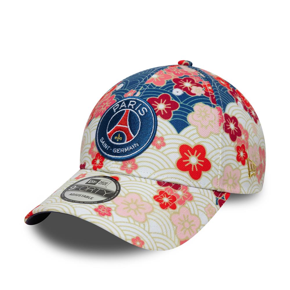 Paris Saint-Germain 9FORTY Cherry Blossom Blue Cap – NewEra