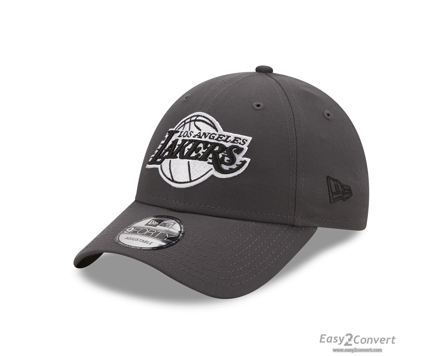 Los Angeles Lakers 9FORTY Monochrome Grey Cap – NewEra