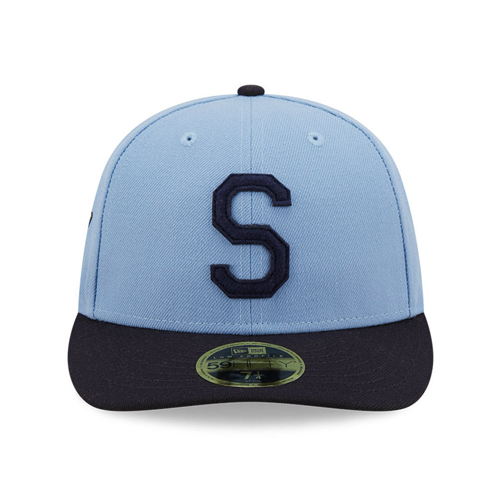 Seattle Pilots 59FIFTY Low Profile Cooperstown Blue Cap – NewEra
