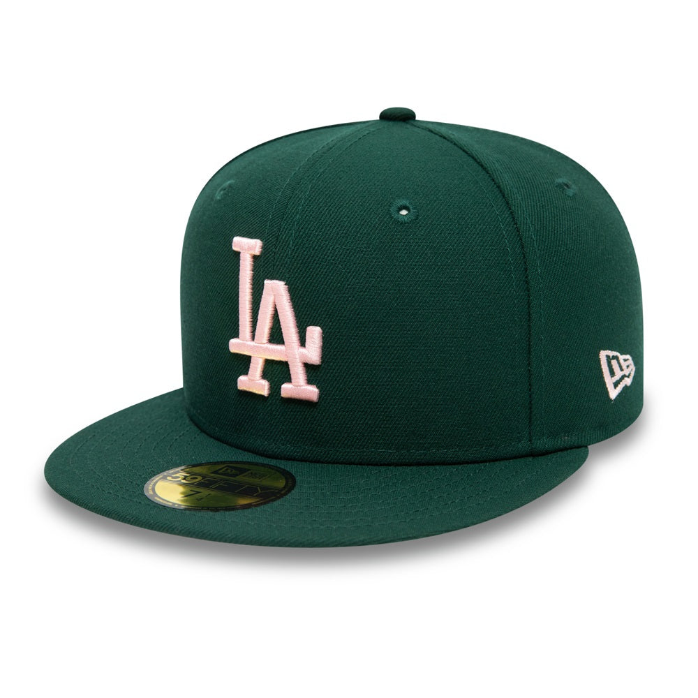 Los Angeles Dodgers Green Pink Side Patch Green Cap – NewEra