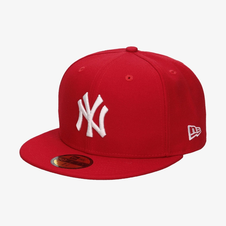 New York Yankees 59FIFTY MLB Basic Scarlet/White Cap – NewEra