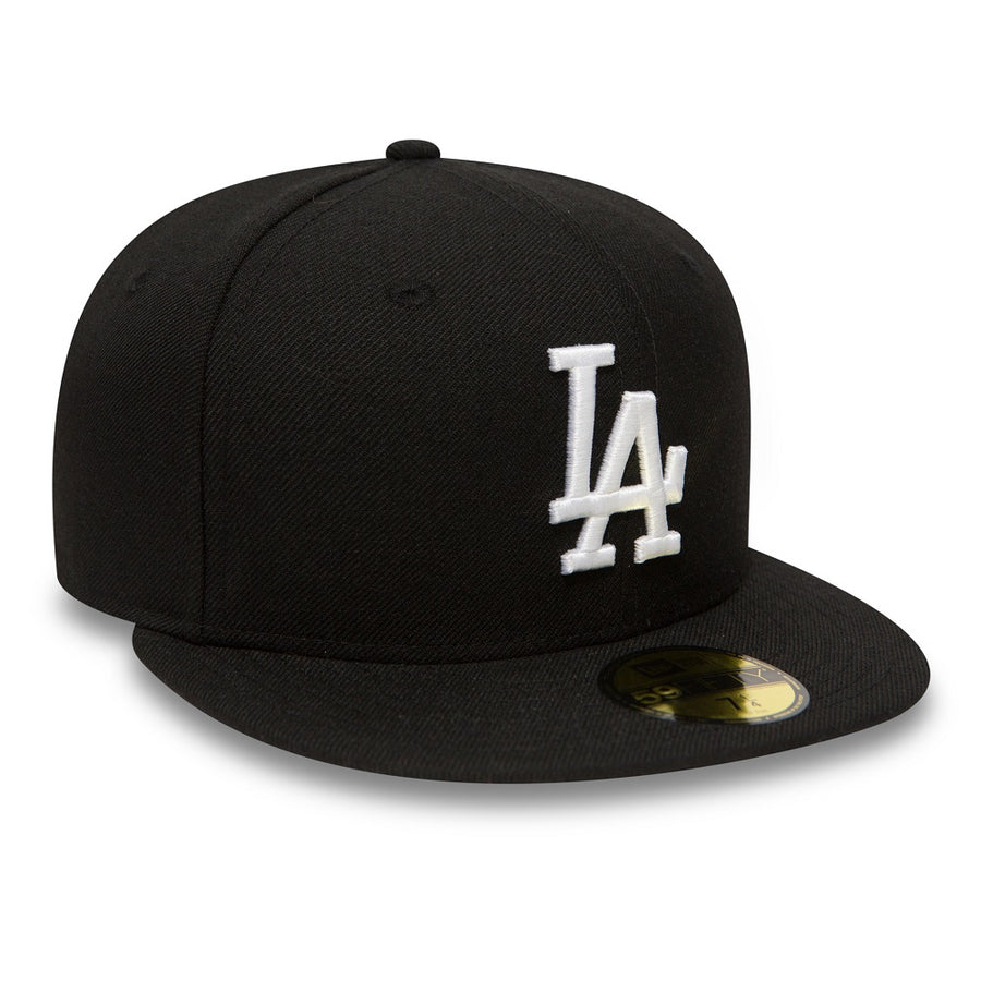 Los Angeles Dodgers 59FIFTY MLB Basic Black Cap