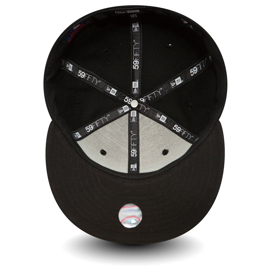 Los Angeles Dodgers 59FIFTY MLB Basic Black Cap