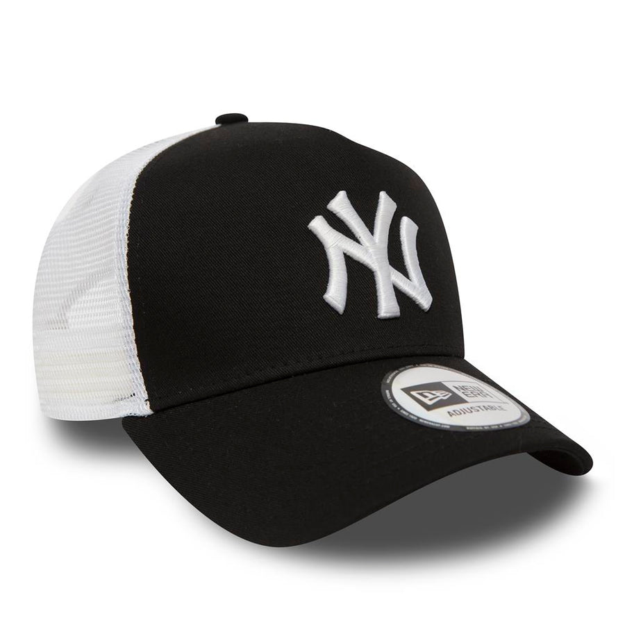 New York Yankees Clean II Trucker Black/White Cap