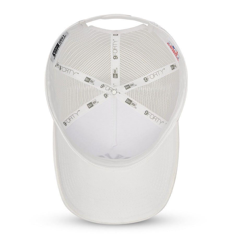 New York Yankees A-Frame Essential White Trucker Cap