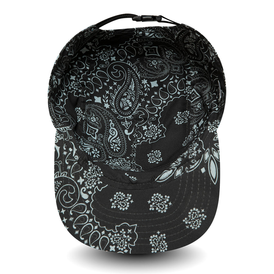 New Era Reversible Paisley Black & Blue Cap