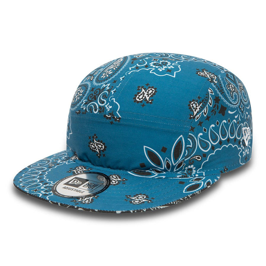 New Era Reversible Paisley Black & Blue Cap