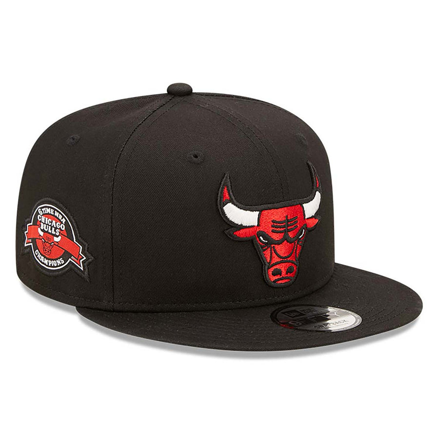 Chicago Bulls 9FIFTY Team Side Patch Black Cap