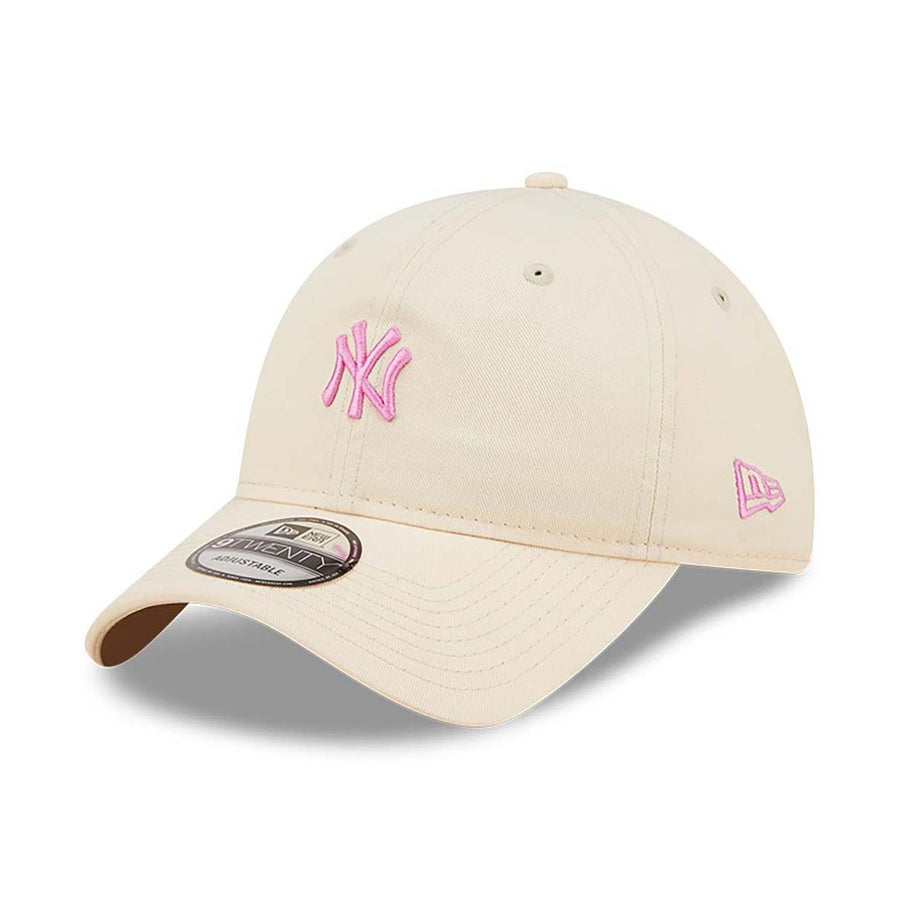 New York Yankees 9TWENTY Mini Logo Stone/Pink Cap