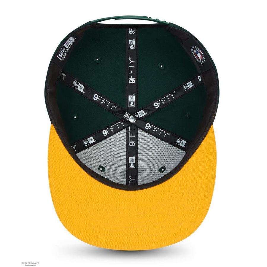 Oakland Athletics 9FIFTY NOS MLB Green/Yellow Cap