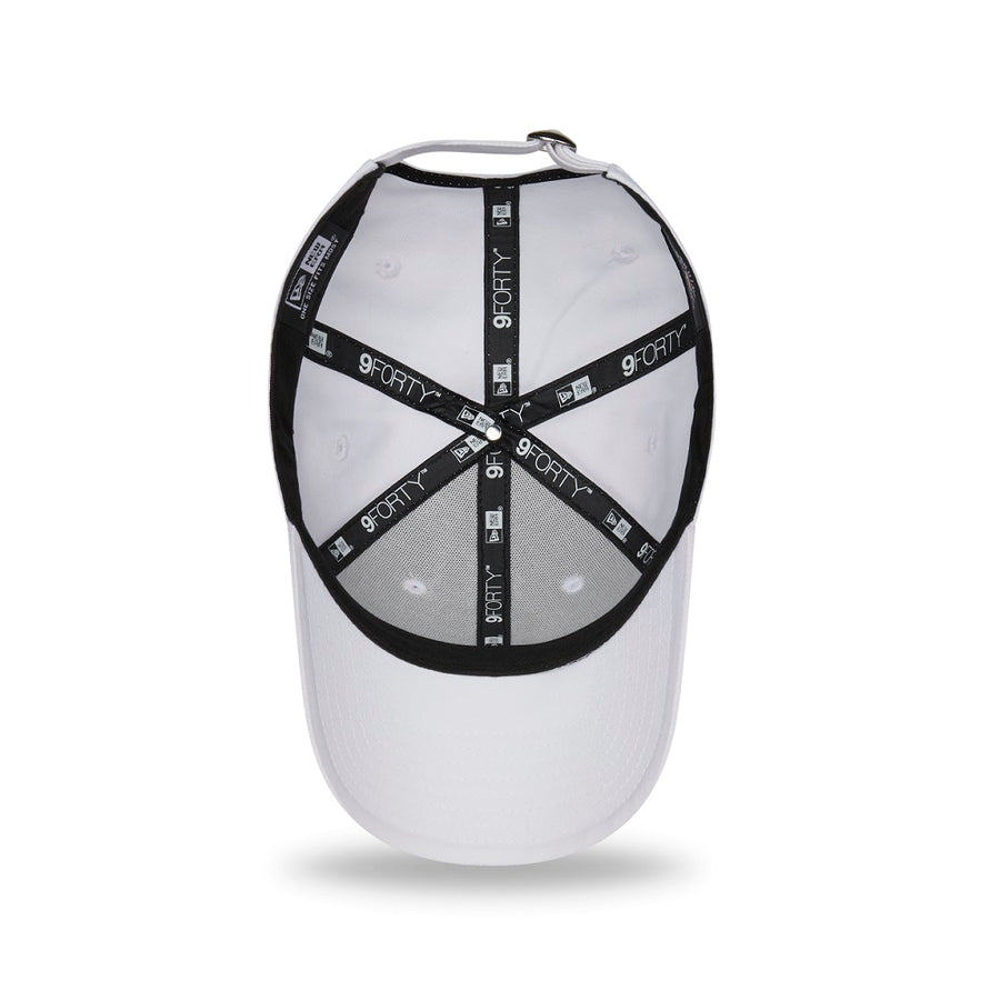 Los Angeles Dodgers 9FORTY Womens Metallic Logo White Cap