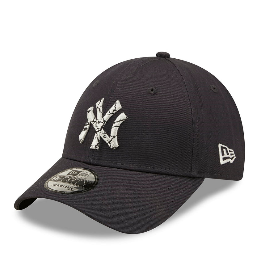 New York Yankees 9FORTY Marble Infill Navy Cap