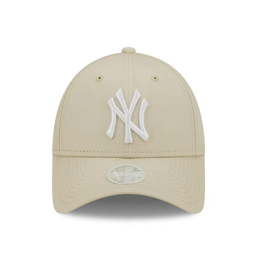 New York Yankees 9FORTY Womens League Essential Stone Cap