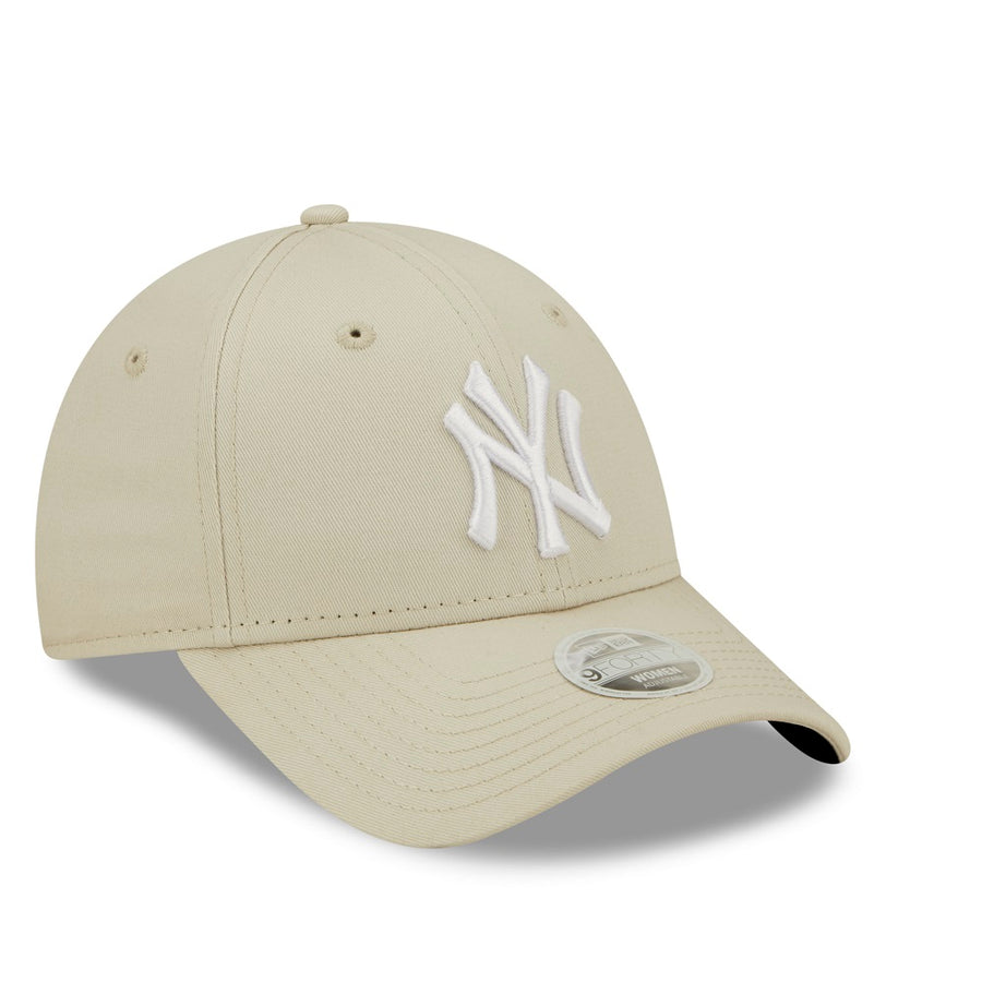 New York Yankees 9FORTY Womens League Essential Stone Cap