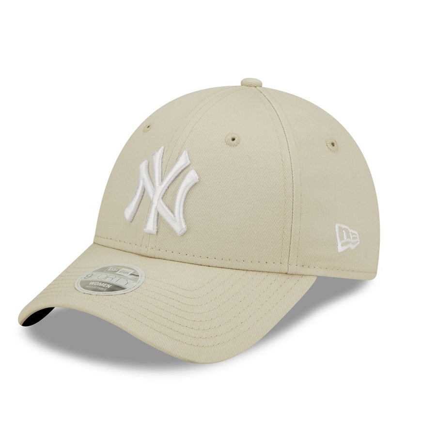New York Yankees 9FORTY Womens League Essential Stone Cap