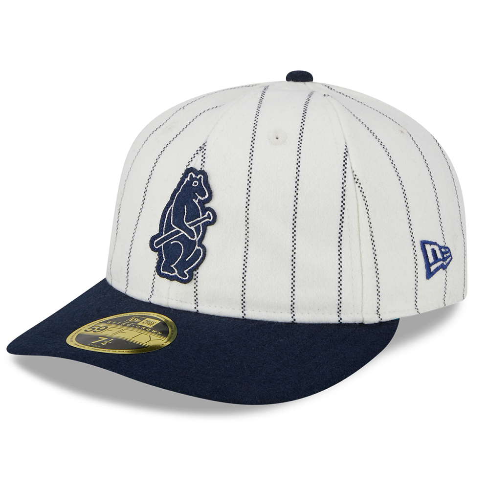 Chicago Cubs 59FIFTY MLB Retro Crown Stripe White/Navy Cap – NewEra