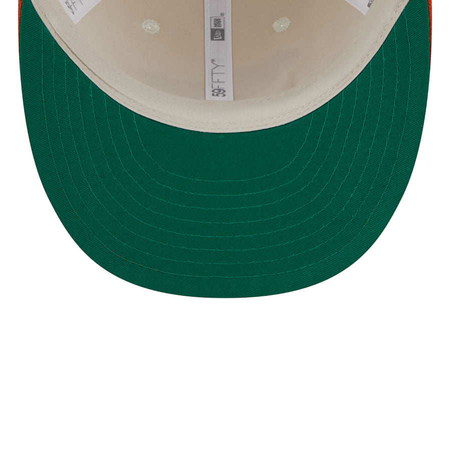 Baltimore Orioles 59FIFTY Retro Crown MLB Cooperstown Stripe White Cap