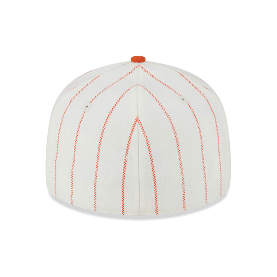 Baltimore Orioles 59FIFTY Retro Crown MLB Cooperstown Stripe White Cap