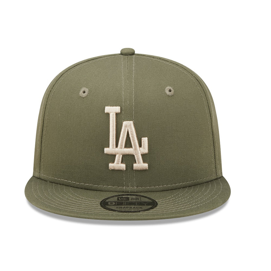 Los Angeles Dodgers 9FIFTY League Essential Olive Cap