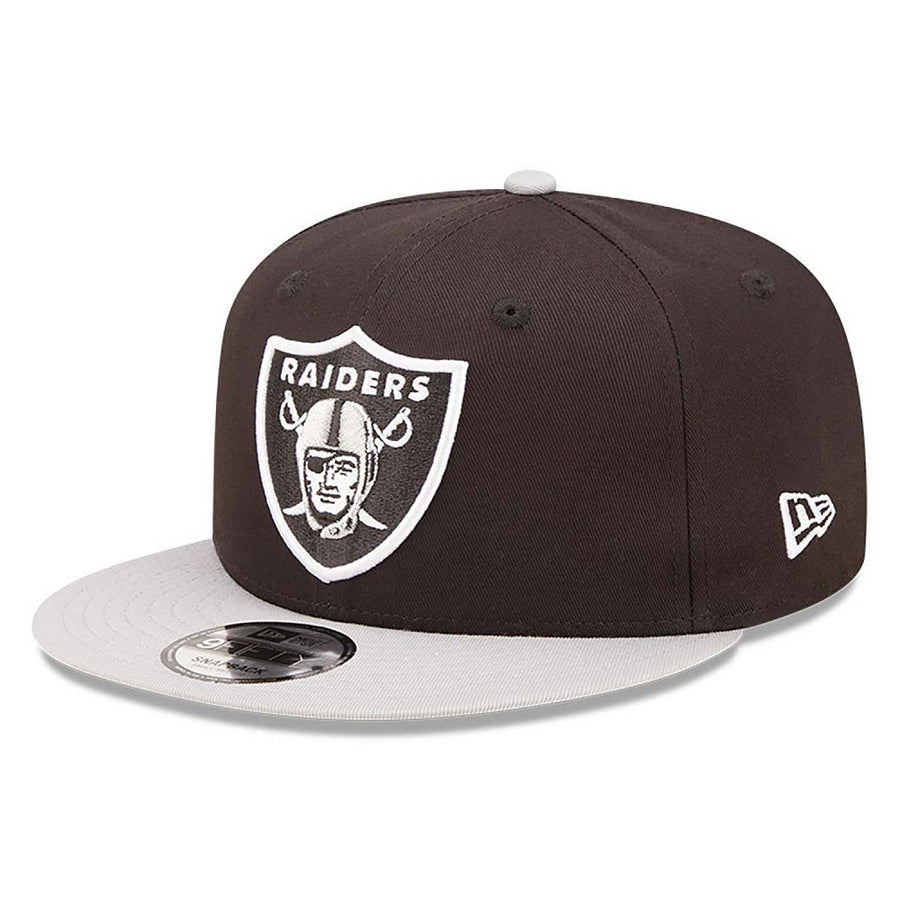 Las Vegas Raiders 9FIFTY Team Patch Black/Grey Cap