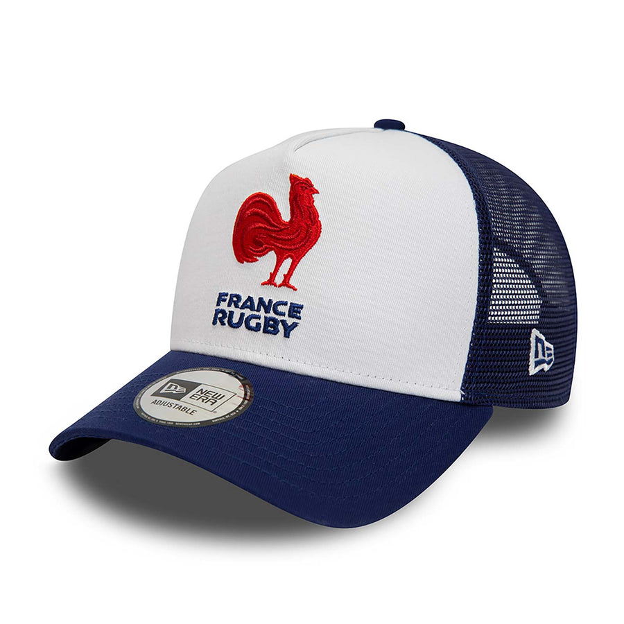 France Rugby Trucker Core White Cap