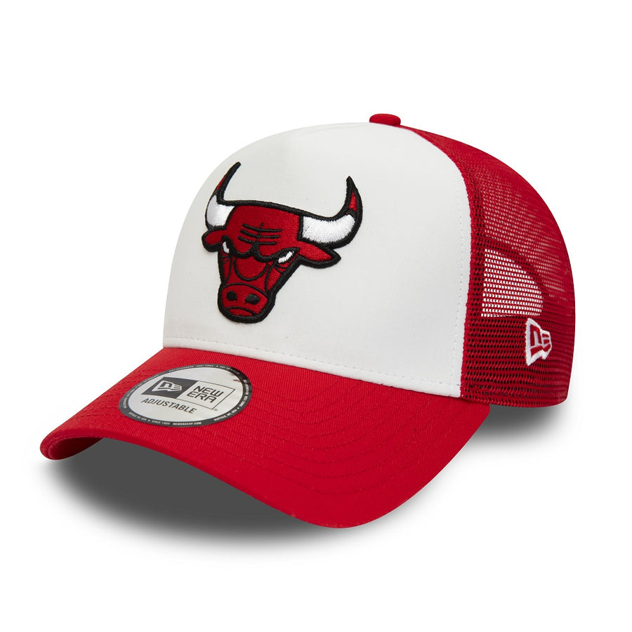 Chicago Bulls Trucker A-Frame Team Colour Red Cap
