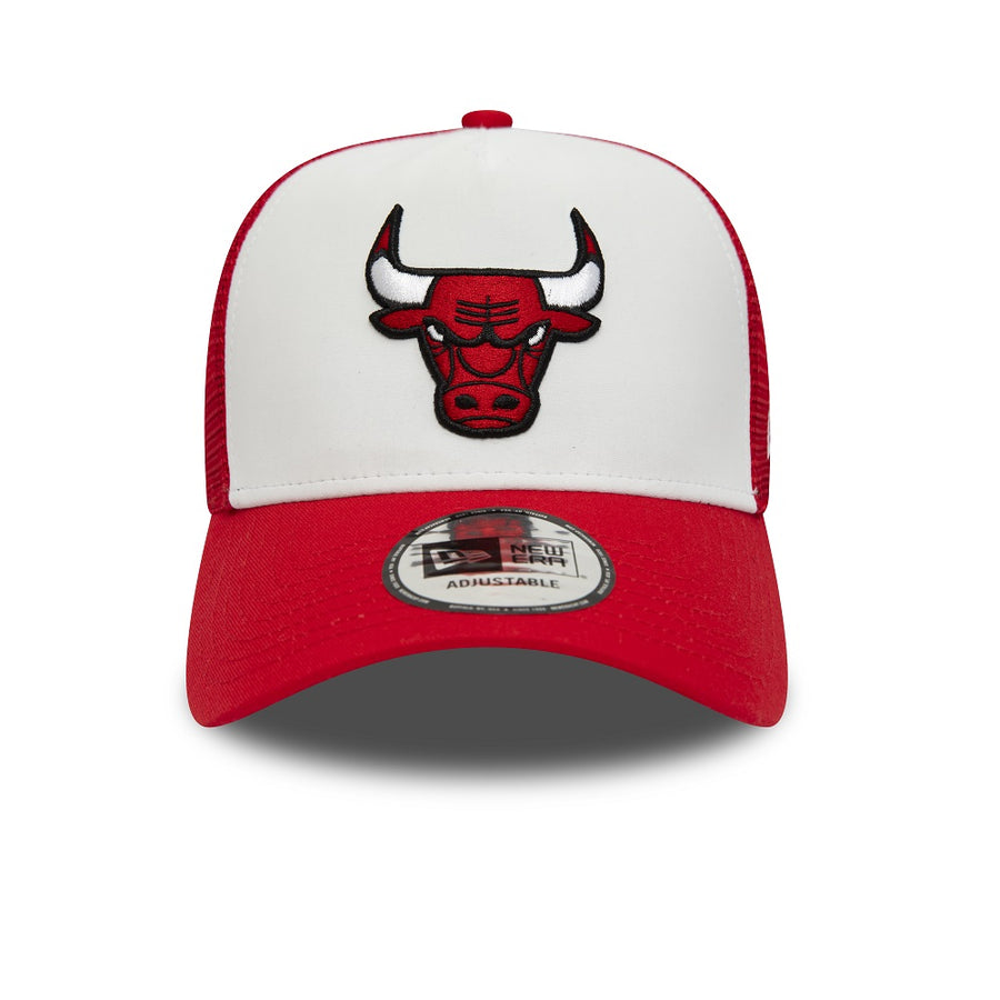 Chicago Bulls Trucker A-Frame Team Colour Red Cap