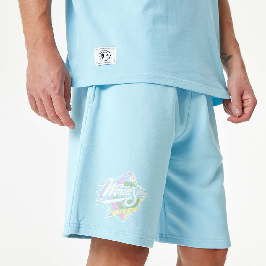 New York Yankees MLB Pastel Blue Shorts