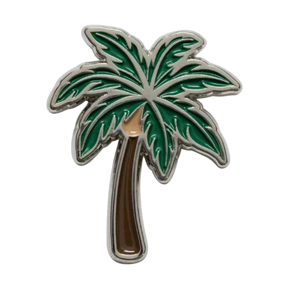 New Era Palm Tree Silver Cap Pin